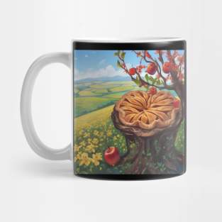 Apple Pie Vintage Slice Sweet Kawaii Picture Mug